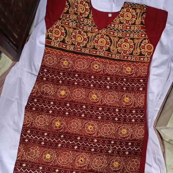Handmade Other - Hand embroidery Kutch work Kurti